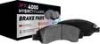 DFC Front 4000 Hybridynamic Brake Pads - 2006-2007 Subaru Impreza