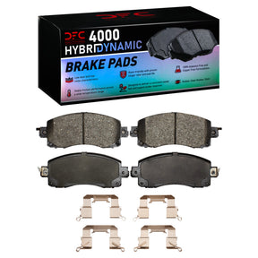 DFC Front 4000 HybriDynamic Brake Pads and Hardware Kit - 2019-2025 Subaru Impreza