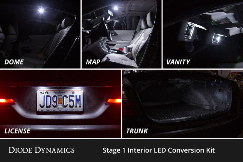 Diode Dynamics Interior LED Kit Cool White Stage 2 - 2019-2022 Subaru Ascent