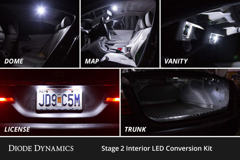 Diode Dynamics Interior LED Kit Cool White Stage 2 - 2019-2022 Subaru Ascent