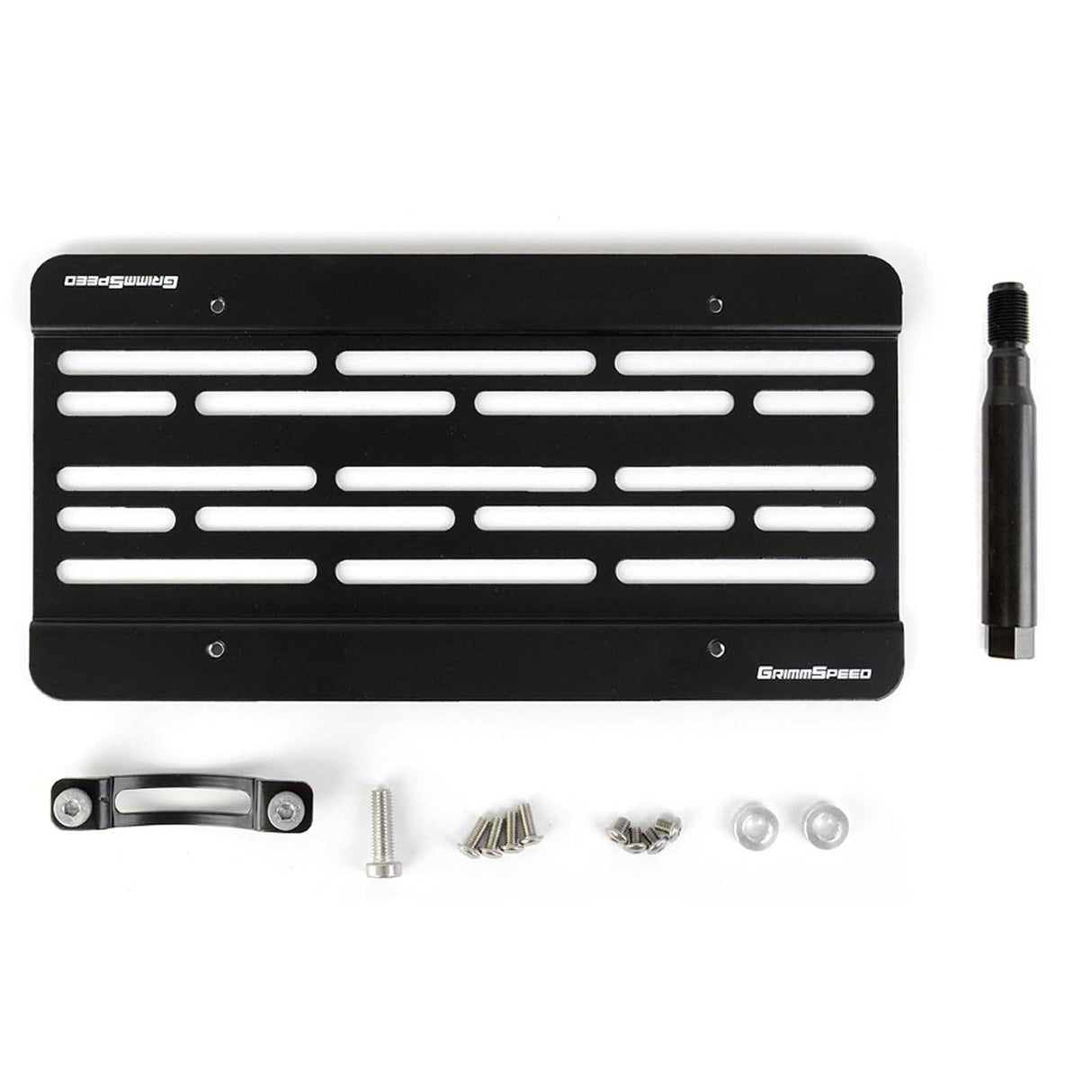 GrimmSpeed License Plate Relocation Kit - 2018-2024 Subaru WRX / 2018-2021 STI / 2013-2023 BRZ - product image 2