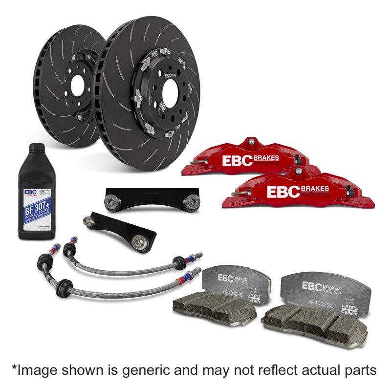 EBC Racing Apollo-4 330mm (Red) Front Big Brake Kit - 2013-2020 Subaru BRZ (ZC6) - BBK031RED-1