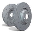 EBC Turbo USR Slotted Rear Rotors - 2003-2004 Subaru Impreza