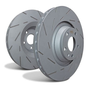 EBC Turbo USR Slotted Rear Rotors - 2003-2004 Subaru Impreza