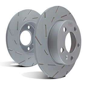 EBC USR Slotted Rear Rotors - 2005 Subaru Legacy