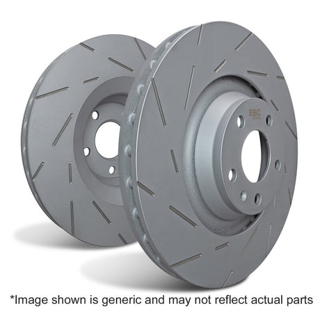 EBC 2.4T USR Slotted Rear Rotors - 2019-2022 Subaru Ascent