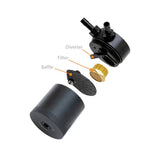 Mishimoto Baffled Oil Catch Can Kit (Black) - 2013-2020 Subaru BRZ