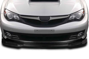 Extreme Dimensions Carbon Creations Arcos Front Lip Spoiler Air Dam - 1 Piece - 2008-2010 WRX STI