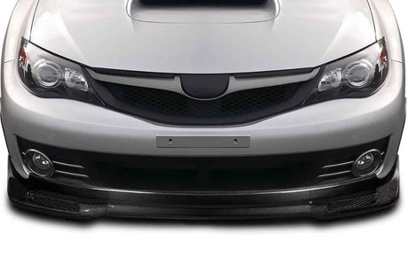 Extreme Dimensions Carbon Creations Arcos Front Lip Spoiler Air Dam - 1 Piece - 2008-2010 WRX STI