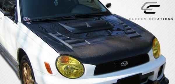 Extreme Dimensions Carbon Creations C-1 Hood - 1 Piece - 2002-2003 WRX