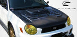 Extreme Dimensions Carbon Creations C-1 Hood - 1 Piece - 2002-2003 WRX