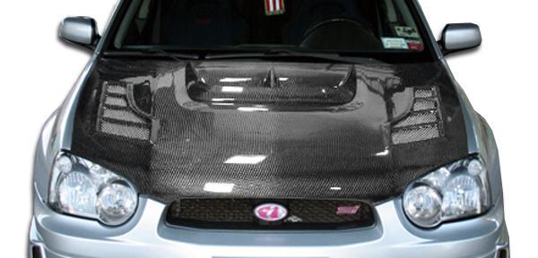 Extreme Dimensions Carbon Creations C-1 Hood - 1 Piece - 2004-2005 WRX STI