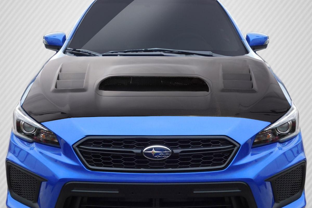 Extreme Dimensions Carbon Creations C-1 Hood - 1 Piece - 2015-2021 WRX