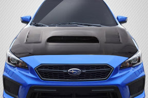 Extreme Dimensions Carbon Creations C-1 Hood - 1 Piece - 2015-2021 WRX