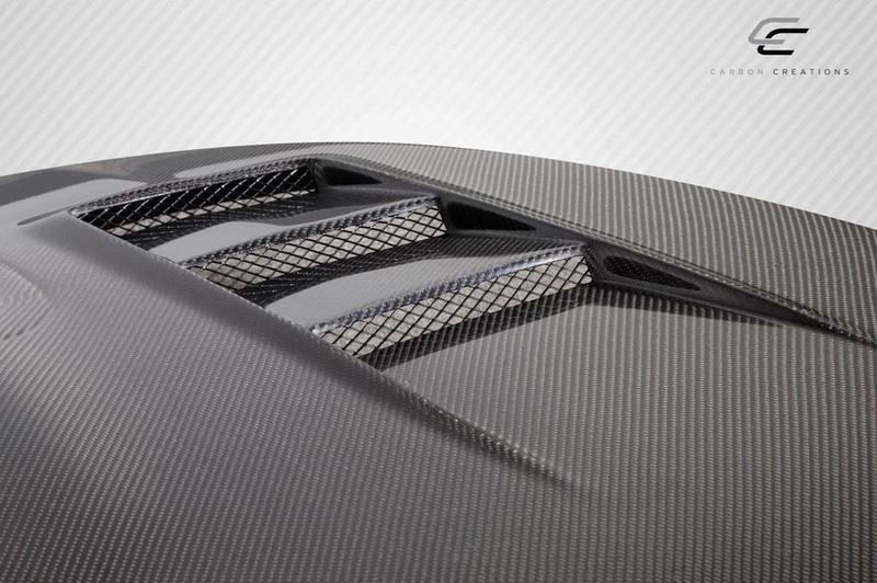 Extreme Dimensions Carbon Creations C-1 Hood - 1 Piece - 2015-2021 WRX