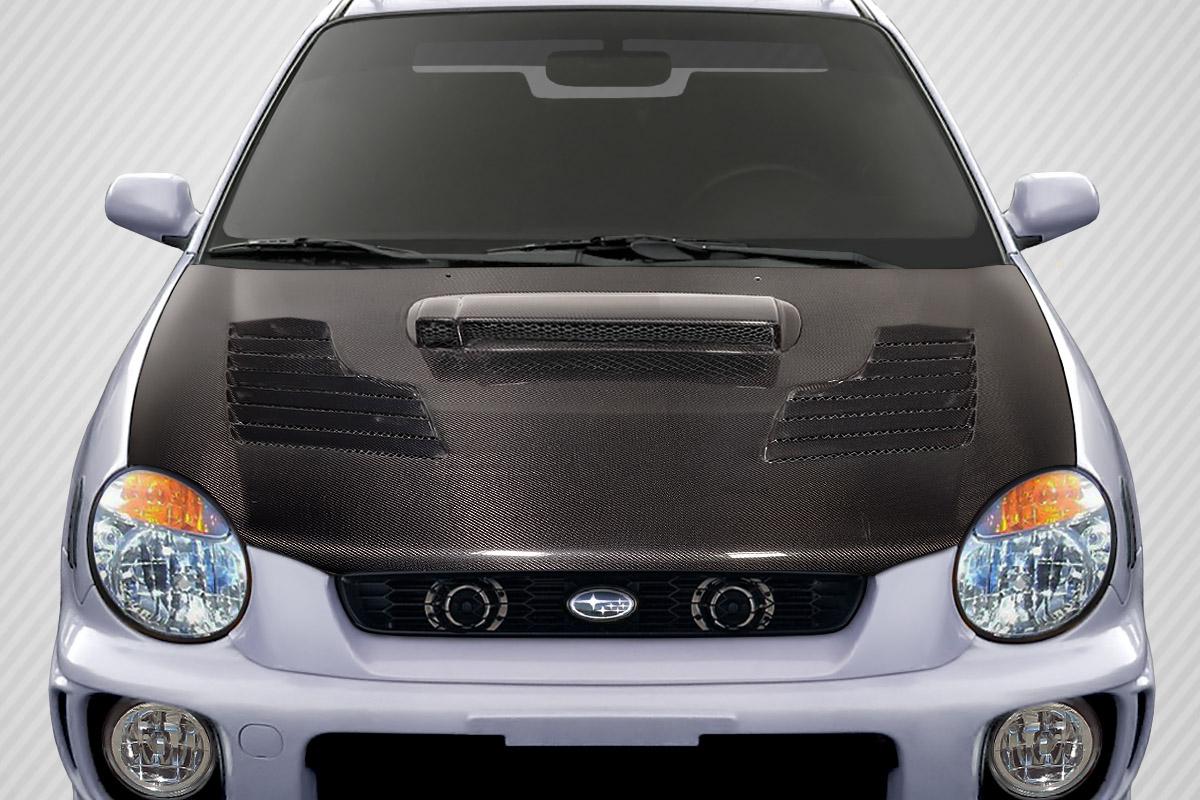 Extreme Dimensions Carbon Creations C-2 Hood - 1 Piece - 2002-2003 WRX