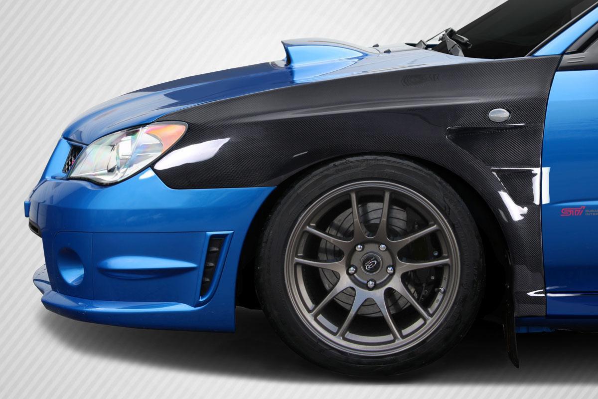 Extreme Dimensions Carbon Creations C Speed 20mm Front Fenders - 2 Piece - 2006-2007 WRX STI