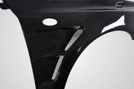 Extreme Dimensions Carbon Creations C Speed 20mm Front Fenders - 2 Piece - 2006-2007 WRX STI
