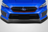 Extreme Dimensions Carbon Creations C Speed Front Lip Spoiler Air Dam - 1 Piece - 2015-2017 WRX STI