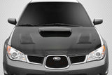 Extreme Dimensions Carbon Creations DriTech C-1 Hood - 1 Piece - 2006-2007 WRX STI