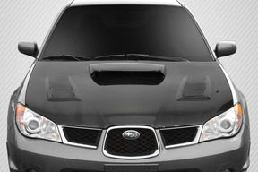 Extreme Dimensions Carbon Creations DriTech C-1 Hood - 1 Piece - 2006-2007 WRX STI