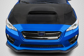 Extreme Dimensions Carbon Creations Dritech OEM Look Hood - 1 Piece - 2015-2021 WRX