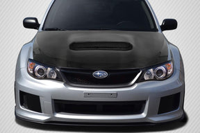 Extreme Dimensions Carbon Creations Dritech STI Look Hood - 1 Piece - 2008-2014 WRX STI