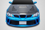 Extreme Dimensions Carbon Creations DriTech TS-1 Hood - 1 Piece - 2006-2007 WRX STI