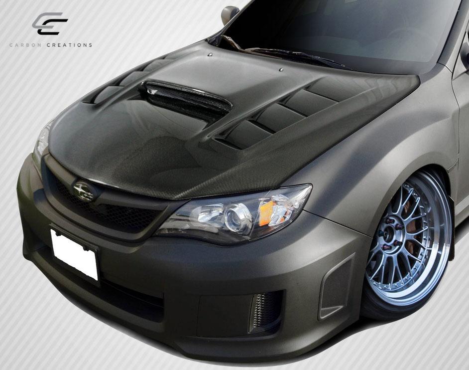 Extreme Dimensions Carbon Creations DriTech VR-S Hood - 1 Piece - 2008-2014 WRX STI