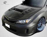 Extreme Dimensions Carbon Creations DriTech VR-S Hood - 1 Piece - 2008-2014 WRX STI