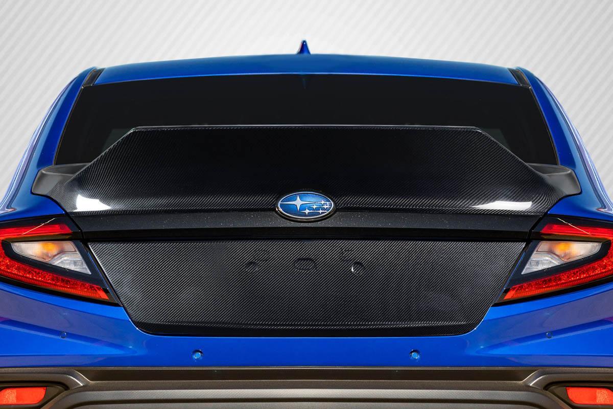 Extreme Dimensions Carbon Creations Duckbill Rear Trunk - 1 Piece - 2022-2024 WRX