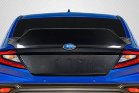 Extreme Dimensions Carbon Creations Duckbill Rear Trunk - 1 Piece - 2022-2024 WRX