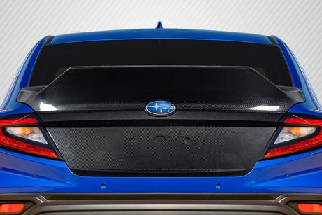 Extreme Dimensions Carbon Creations Duckbill Rear Trunk - 1 Piece - 2022-2024 WRX