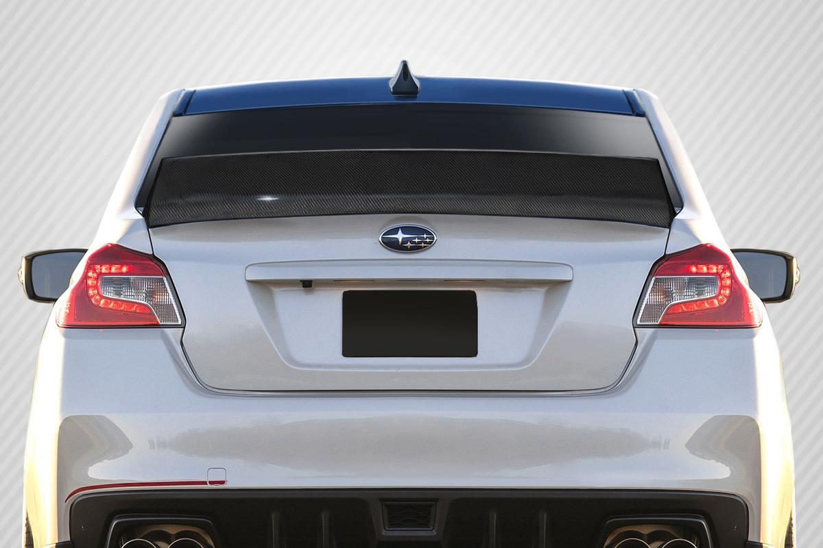 Extreme Dimensions Carbon Creations Duckbill Rear Wing Spoiler - 1 Piece - 2015-2021 WRX