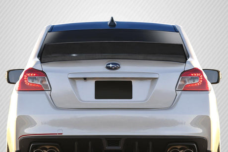 Extreme Dimensions Carbon Creations Duckbill Rear Wing Spoiler - 1 Piece - 2015-2021 WRX