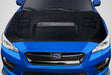 Extreme Dimensions Carbon Creations Geo6ix C-1 Hood - 1 Piece - 2015-2021 WRX