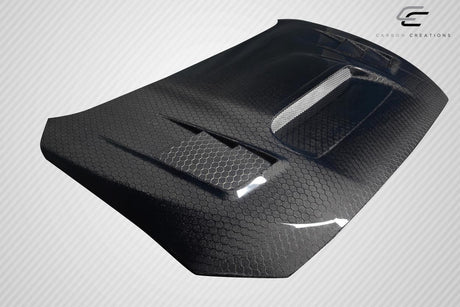 Extreme Dimensions Carbon Creations Geo6ix C-1 Hood - 1 Piece - 2015-2021 WRX