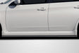 Extreme Dimensions Carbon Creations Ghost Side Skirt Rocker Panel Splitters - 2 Pieces - 2008-2010 WRX