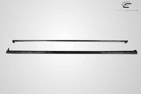 Extreme Dimensions Carbon Creations Ghost Side Skirt Rocker Panel Splitters - 2 Pieces - 2008-2010 WRX