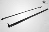 Extreme Dimensions Carbon Creations Ghost Side Skirt Rocker Panel Splitters - 2 Pieces - 2008-2010 WRX