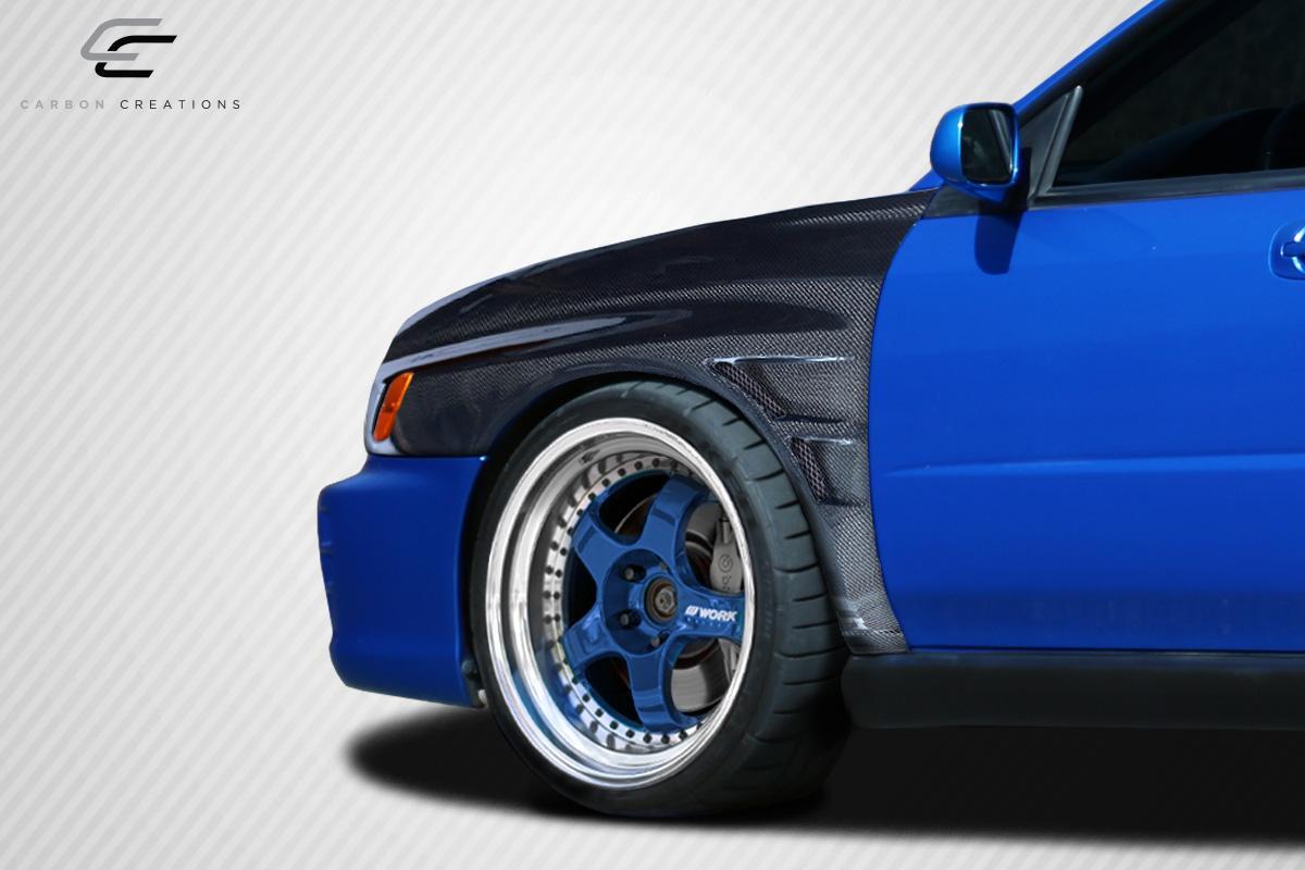 Extreme Dimensions Carbon Creations GT Concept Fenders - 2 Piece - 2002-2003 WRX