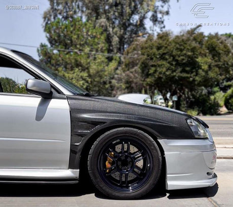 Extreme Dimensions Carbon Creations GT Concept Fenders - 2 Piece - 2004-2005 WRX STI