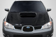 Extreme Dimensions Carbon Creations GT Concept Hood - 1 Piece - 2006-2007 WRX STI