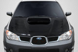 Extreme Dimensions Carbon Creations GT Concept Hood - 1 Piece - 2006-2007 WRX STI