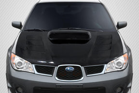 Extreme Dimensions Carbon Creations GT Concept Hood - 1 Piece - 2006-2007 WRX STI