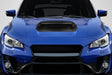 Extreme Dimensions Carbon Creations Hyperflow Hood Scoop - 1 Piece - 2015-2021 WRX STI