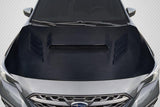 Extreme Dimensions Carbon Creations Minari Hood - 1 Piece - 2022-2024 WRX