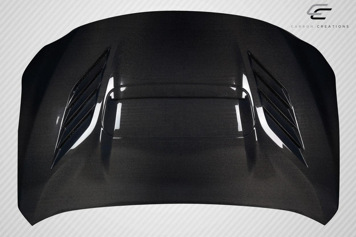 Extreme Dimensions Carbon Creations Minari Hood - 1 Piece - 2022-2024 WRX