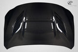 Extreme Dimensions Carbon Creations Minari Hood - 1 Piece - 2022-2024 WRX