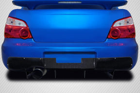 Extreme Dimensions Carbon Creations MTS Rear Diffuser - 3 Piece - 2002-2007 WRX STI
